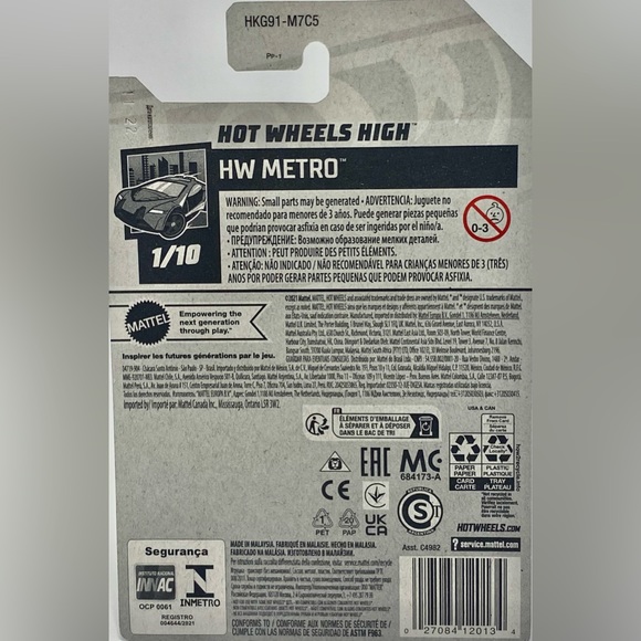 β
 π 4/20 π NEW 2023 MATTEL HOT WHEELS 1/10 HW  METRO HOT WHEELS HIGH #53/250 - Picture 2 of 3